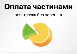 Оплата частинами від Приватбанк без відсотків